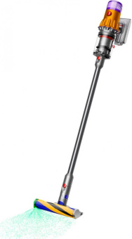 Пылесос Dyson SV46 V12 Detect Slim Absolute 545Вт серебристый/желтый от магазина РЭССИ