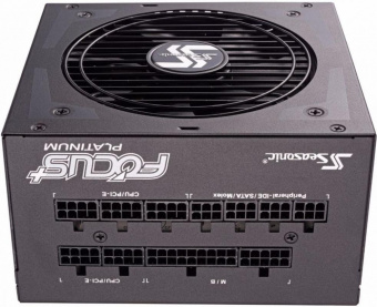 Блок питания Seasonic ATX 750W FOCUS Plus SSR-750PX 80+ platinum 24pin APFC 120mm fan 8xSATA Cab Manag RTL от магазина РЭССИ