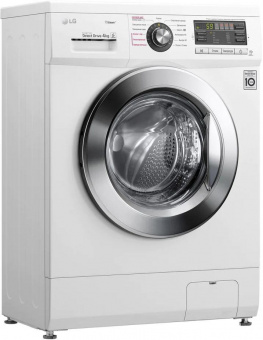 Стиральная машина LG F1096SDS3 класс: A загр.фронтальная макс.:4кг белый от магазина РЭССИ