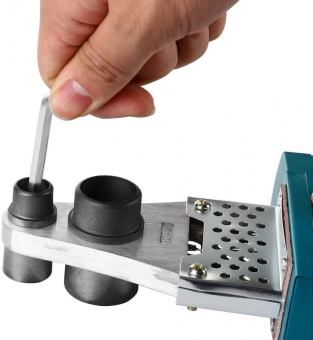 Сварочный аппарат для пластиковых труб Deko PPWM1600W раструбная 1.6кВт (кейс в комплекте) от магазина РЭССИ