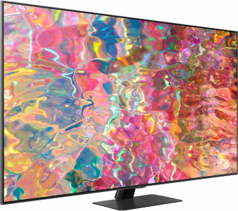 Телевизор QLED Samsung 75" QE75Q80BAUXCE Series 8 серебристый 4K Ultra HD 100Hz DVB-T2 DVB-C DVB-S2 USB WiFi Smart TV (RUS) от магазина РЭССИ