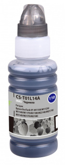 Чернила Cactus CS-T01L14A 110S BK черный 70мл для Epson M1100/M1120/M1170/M2140/M2170 от магазина РЭССИ