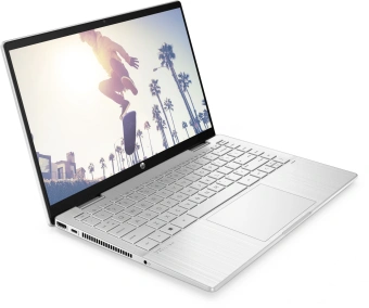 Ноутбук HP Pavilion x360 14-ek2005ci Core 5 120U 16Gb SSD512Gb Intel Graphics 14" IPS Touch FHD (1920x1080) Free DOS silver WiFi BT Cam (A16JVEA) от магазина РЭССИ