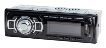 Автомагнитола Digma DCR-330MC 1DIN 4x50Вт от магазина РЭССИ