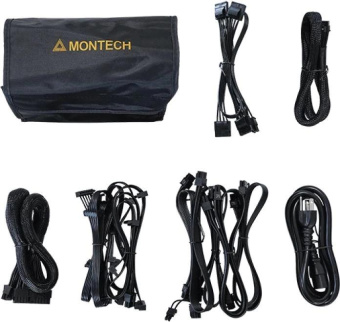 Блок питания Montech ATX 850W TITAN GOLD Gen.5 80+ gold (20+4pin) APFC 135mm fan 12xSATA Cab Manag RTL от магазина РЭССИ