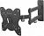 Кронштейн для телевизора Onkron M4S черный 17"-43" макс.35кг настенный поворот и наклон от магазина РЭССИ
