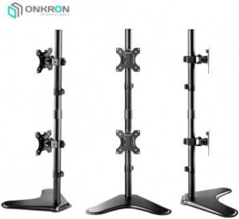 Кронштейн для мониторов Onkron D208FS черный 13"-32" макс.16кг настольный поворот и наклон от магазина РЭССИ