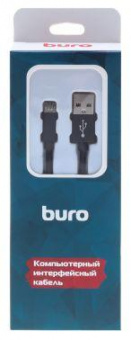 Кабель Buro BHP RET LGHT-B USB (m)-micro USB (m) 1м черный от магазина РЭССИ