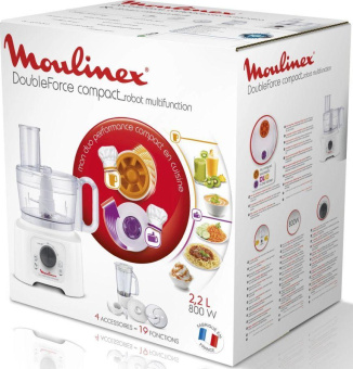 Кухонный комбайн Moulinex Easy Force FP542111 800Вт белый от магазина РЭССИ