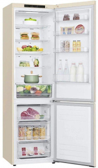 Холодильник LG GW-B459SECM бежевый (двухкамерный) от магазина РЭССИ