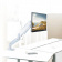 Кронштейн для мониторов Arm Media LCD-T21w белый 15"-32" макс.6.5кг настольный поворот и наклон верт.перемещ. от магазина РЭССИ
