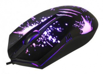 Мышь Оклик 399M STIGMA черный оптическая (1000dpi) USB (3but) от магазина РЭССИ