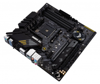 Материнская плата Asus TUF GAMING B450M-PRO S Soc-AM4 AMD B450 4xDDR4 mATX AC`97 8ch(7.1) 2.5Gg RAID+HDMI+DP от магазина РЭССИ