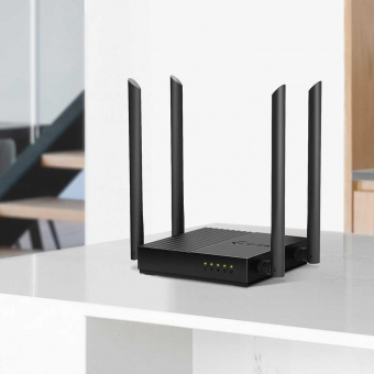 Роутер беспроводной TP-Link Archer C64 AC1200 10/100/1000BASE-TX черный от магазина РЭССИ