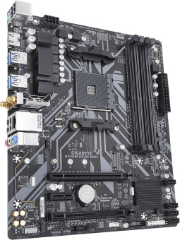 Материнская плата Gigabyte B450M DS3H WIFI Soc-AM4 AMD B450 4xDDR4 mATX AC`97 8ch(7.1) GbLAN RAID+HDMI от магазина РЭССИ