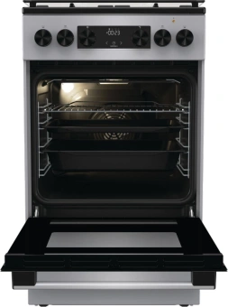 Плита Комбинированная Gorenje GK5C41SF серый (стеклянная крышка) реш.чугун от магазина РЭССИ