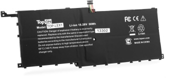 Батарея для ноутбука TopON TOP-LEX1 15.2V 3400mAh литиево-ионная (103336) от магазина РЭССИ