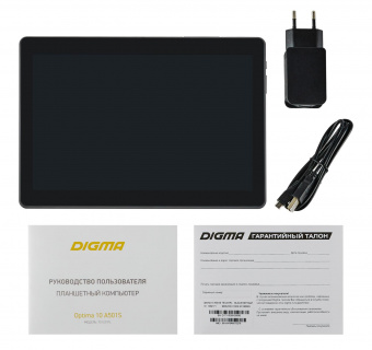 Планшет Digma Optima 10 A501S SC9832E (1.4) 4C RAM1Gb ROM16Gb 10.1" IPS 1280x800 3G 4G Android 10.0 Go черный 2Mpix 0.3Mpix BT GPS WiFi Touch microSD 128Gb minUSB 5000mAh от магазина РЭССИ