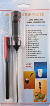 Цифровой термометр (-50 до +300 С) JR-1 от магазина РЭССИ