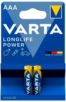 Батарея Varta Longlife power High Energy Alkaline LR03 AAA (2шт) от магазина РЭССИ