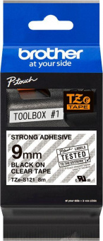 Картридж ленточный Brother TZES121 для Brother P-Touch от магазина РЭССИ