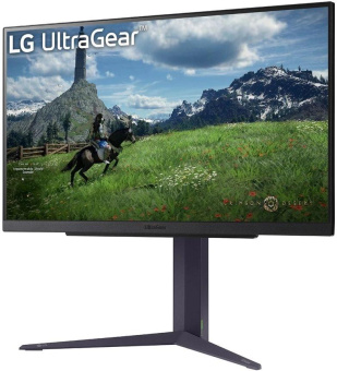 Монитор LG 27" UltraGear 27GS85Q-B черный IPS LED 16:9 HDMI матовая HAS 400cd 178гр/178гр 2560x1440 200Hz FreeSync DP 2K USB 6.2кг от магазина РЭССИ