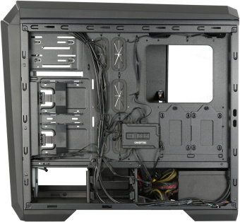 Корпус Chieftec Stallion II черный без БП ATX 2x120mm 2x140mm 1x180mm 1xUSB2.0 audio bott PSU от магазина РЭССИ