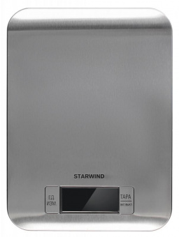 Весы кухонные электронные Starwind SSK6673 макс.вес:5кг серебристый от магазина РЭССИ