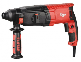 Перфоратор Elitech П 0826РЭМ патрон:SDS-plus уд.:2.8Дж 800Вт (кейс в комплекте) от магазина РЭССИ