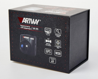 Видеорегистратор Artway AV-395 черный 2Mpix 1080x1920 1080p 170гр. GPS от магазина РЭССИ