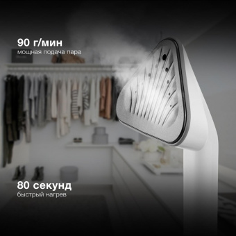 Отпариватель ручной Hyundai H-SS02470 2200Вт белый/розовый от магазина РЭССИ
