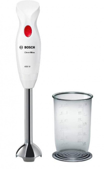 Блендер погружной Bosch CleverMixx MSM24100 400Вт белый/красный от магазина РЭССИ