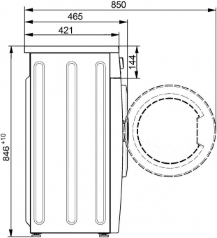 Стиральная машина Атлант СМА-60 У 87-000 класс: A++ загр.фронтальная макс.:6кг белый от магазина РЭССИ