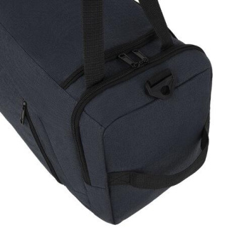 Сумка спортивная HEIKKI Travel ХЕЙКИ с отделением для обуви 7 карманов темно-серая 23x48x25 см 272628 от магазина РЭССИ