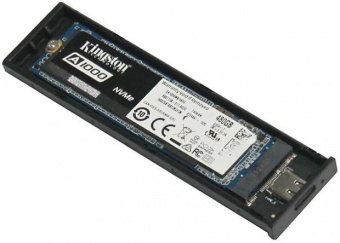 Внешний корпус SSD AgeStar 31UBVS6C NVMe/SATA USB3.0 алюминий черный M2 2280 B/M-key от магазина РЭССИ