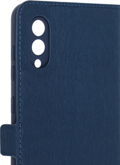 Чехол (флип-кейс) DF для Samsung Galaxy A02 sFlip-85 синий (DF SFLIP-85 (BLUE)) от магазина РЭССИ
