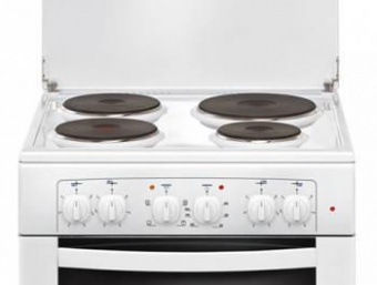 Плита Электрическая Gefest ЭП Н Д 6140-01 белый эмаль (металлическая крышка) от магазина РЭССИ