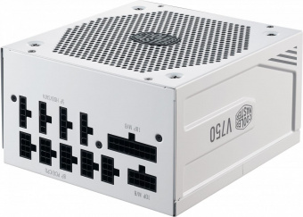 Блок питания Cooler Master ATX 750W V Gold V2 WHITE CASE 80+ gold (24+8+4+4pin) APFC 135mm fan 12xSATA Cab Manag RTL от магазина РЭССИ