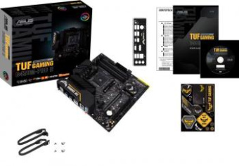 Материнская плата Asus TUF GAMING B450M-PRO II Soc-AM4 AMD B450 4xDDR4 mATX AC`97 8ch(7.1) GbLAN RAID+HDMI+DP от магазина РЭССИ