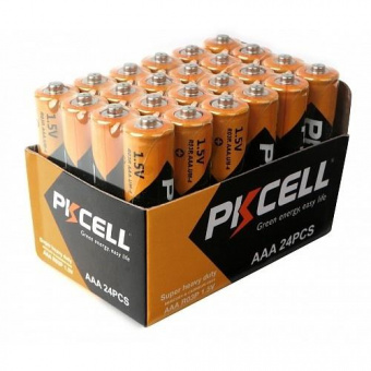 Солевой элемент питания PKCELL R03P-4S-24 тип - AAA 24 шт пленка от магазина РЭССИ