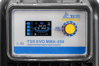 Сварочный аппарат ТСС EVO MMA-250 инвертор ММА DC 7.6кВт от магазина РЭССИ