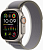 Смарт-часы Apple Watch Ultra 2 A2986 49мм OLED корп.титан Trial loop рем.зеленый/серый разм.брасл.:130-180мм (MRF33LW/A) от магазина РЭССИ
