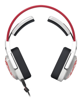 Наушники с микрофоном A4Tech Bloody G575 Naraka белый/красный 2м мониторные USB оголовье (G575 NARAKA) от магазина РЭССИ