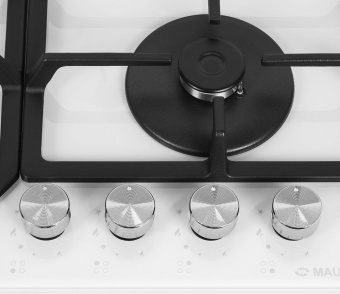 Газовая варочная поверхность Maunfeld EGHG.64.43CW/G белый от магазина РЭССИ