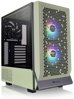 Корпус Thermaltake Ceres 300 TG ARGB Matcha зеленый без БП ATX 7x140mm 5x180mm 2xUSB3.0 audio bott PSU от магазина РЭССИ