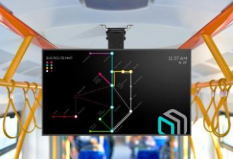 Кронштейн для телевизора Onkron CR1S черный 10"-40" макс.30кг потолочный поворот и наклон от магазина РЭССИ