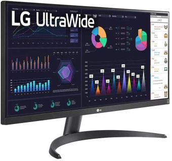 Монитор LG 29" UltraWide 29WQ500-B черный IPS LED 21:9 HDMI матовая 1000:1 250cd 178гр/178гр 2560x1080 100Hz FreeSync DP FHD 4.5кг от магазина РЭССИ