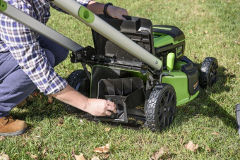 Газонокосилка роторная Greenworks GD60LM51SP (2514307) от магазина РЭССИ
