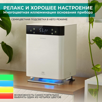 Увлажнитель воздуха Timberk T-HU6-A19E-W 110Вт (ультразвуковой) белый/черный от магазина РЭССИ