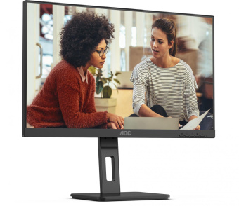 Монитор AOC 24" 24E3QAF черный IPS LED 16:9 HDMI M/M матовая HAS Piv 300cd 178гр/178гр 1920x1080 75Hz VGA DP FHD USB 4.45кг от магазина РЭССИ